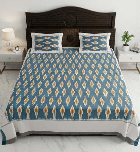 Pochampally Handmade Bed Sheets