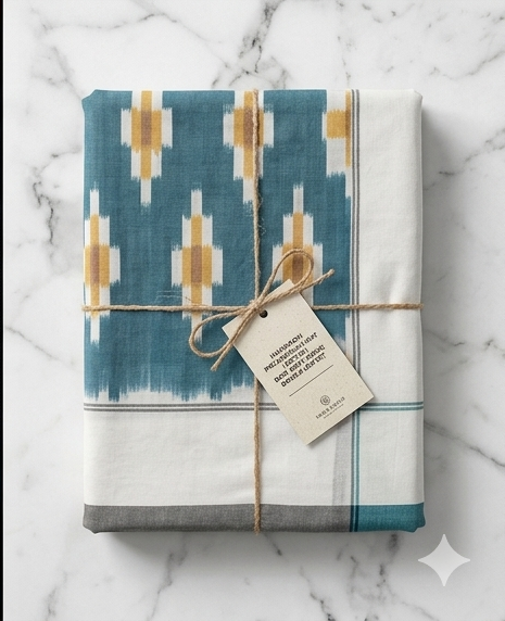 Pochampally Handmade Bed Sheets - Image 4