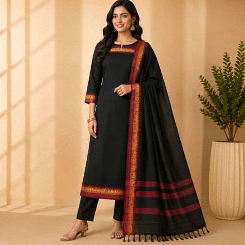Narayanapet Dress Material Set