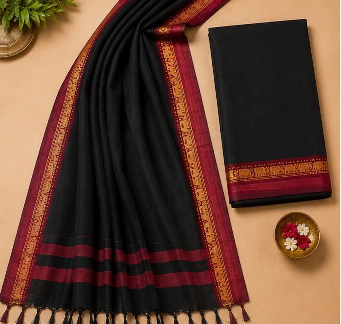 Narayanapet Dress Material Set - Image 2