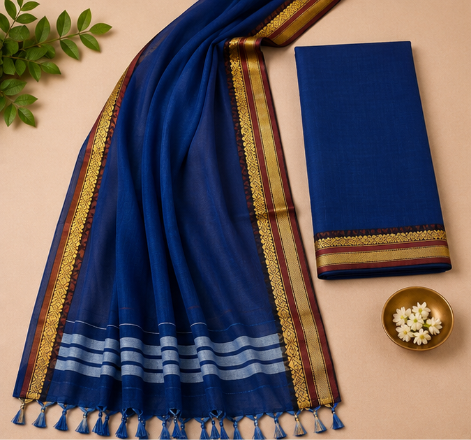 Narayanapet Dress Material Set - Image 2