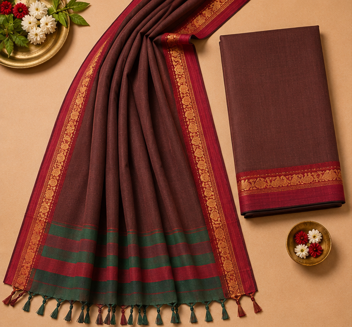 Narayanapet Dress Material Set - Image 2