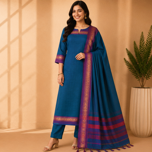 Narayanapet Dress Material Set