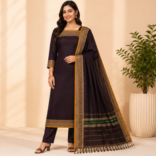 Narayanapet Dress Material Set