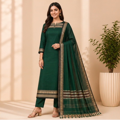 Narayanapet Dress Material Set