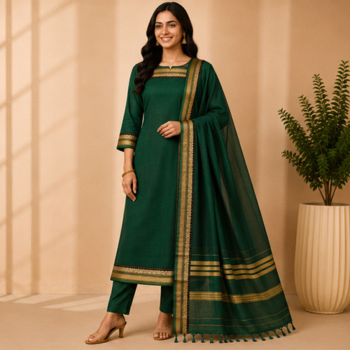 Narayanapet Dress Material Set