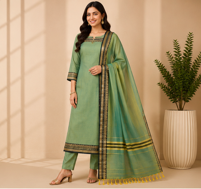 Narayanapet Dress Material Set