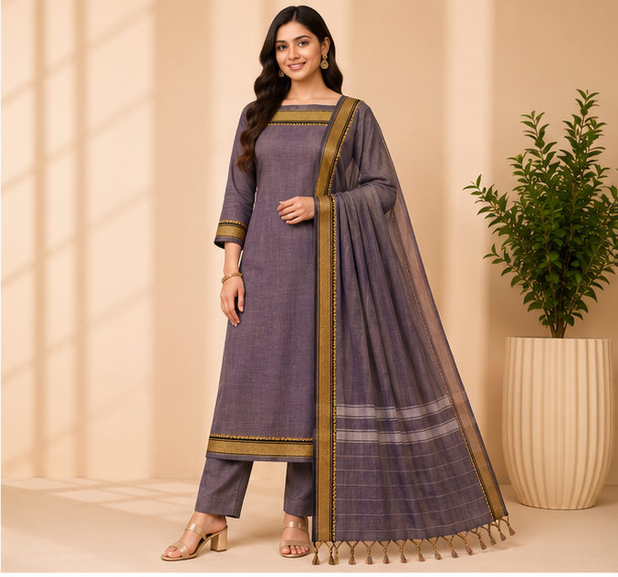 Narayanapet Dress Material Set