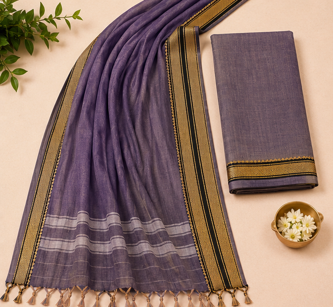 Narayanapet Dress Material Set - Image 2