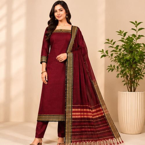 Narayanapet Dress Material Set