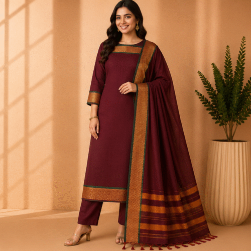 Narayanapet Dress Material Set