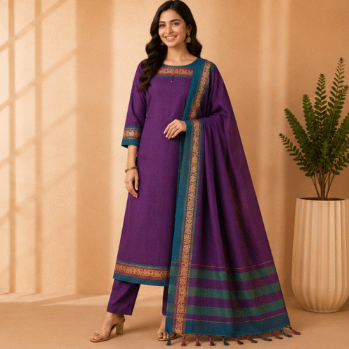 Narayanapet Dress Material Set