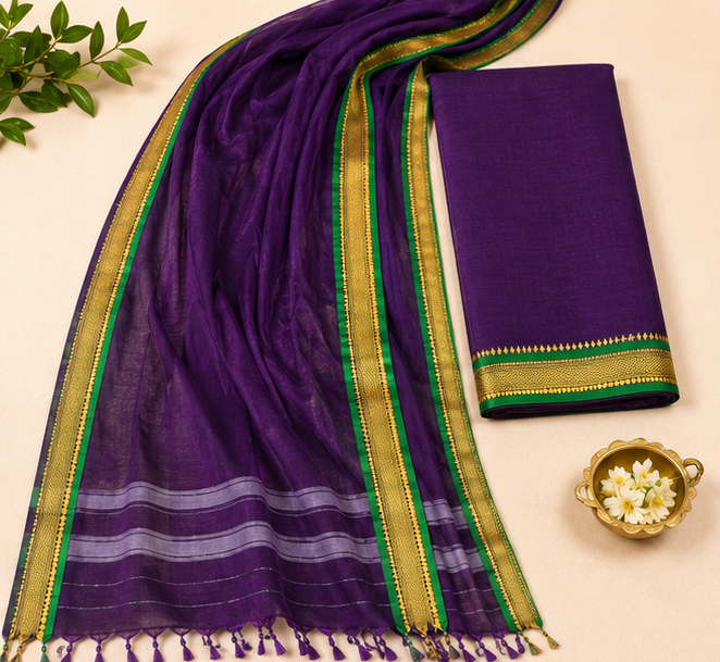 Narayanapet Dress Material Set - Image 2