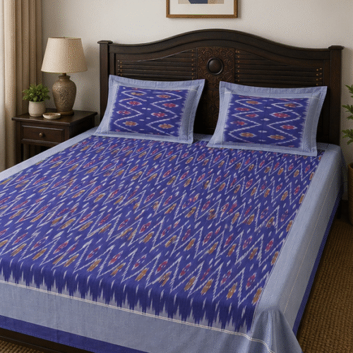 Pochampally Handmade Bed Sheets