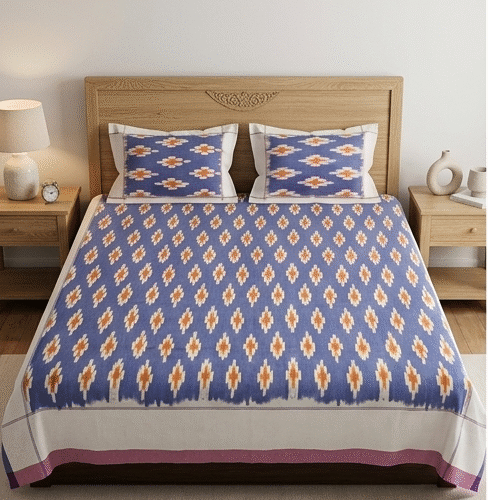 Pochampally Handmade Bed Sheets
