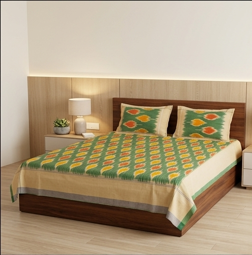 Pochampally Handmade Bed Sheets