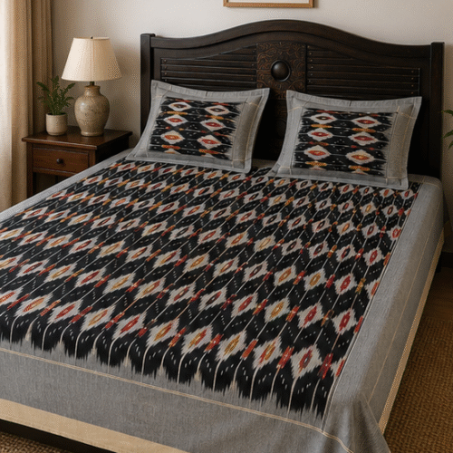 Pochampally Handmade Bed Sheets