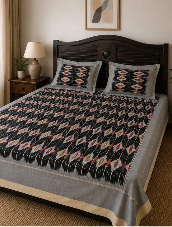 Pochampally Handmade Bed Sheets