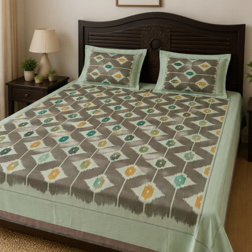 Pochampally Handmade Bed Sheets