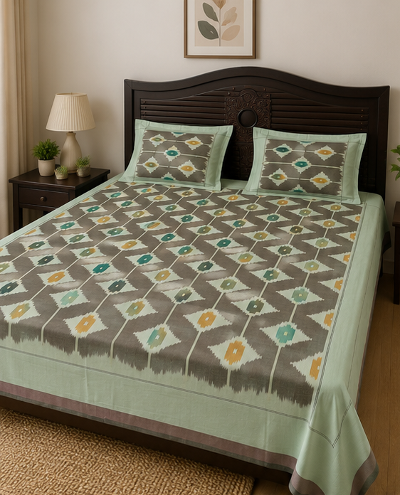 Pochampally Handmade Bed Sheets
