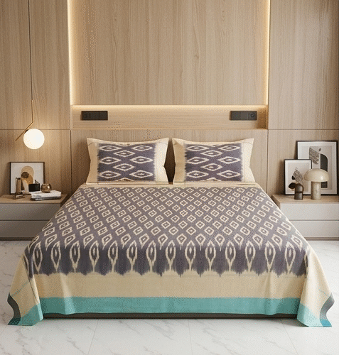 Pochampally Handmade Bed Sheets