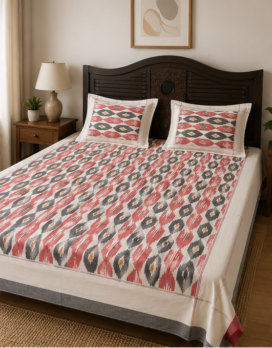 Pochampally Handmade Bed Sheets