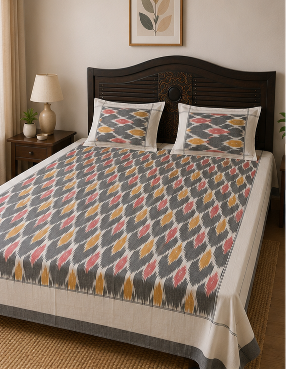 Pochampally Handmade Bed Sheets