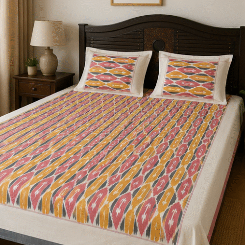 Pochampally Handmade Bed Sheets