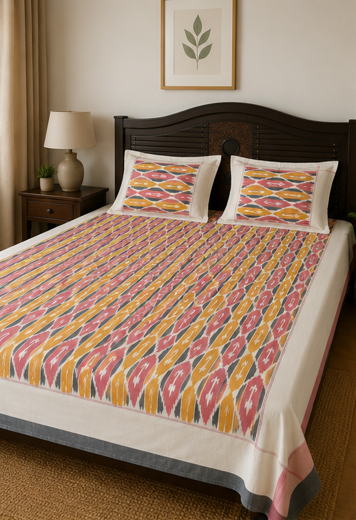 Pochampally Handmade Bed Sheets