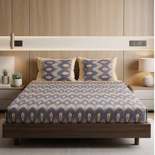 Pochampally Handmade Bed Sheets