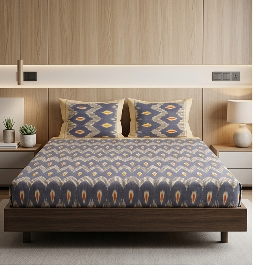 Pochampally Handmade Bed Sheets