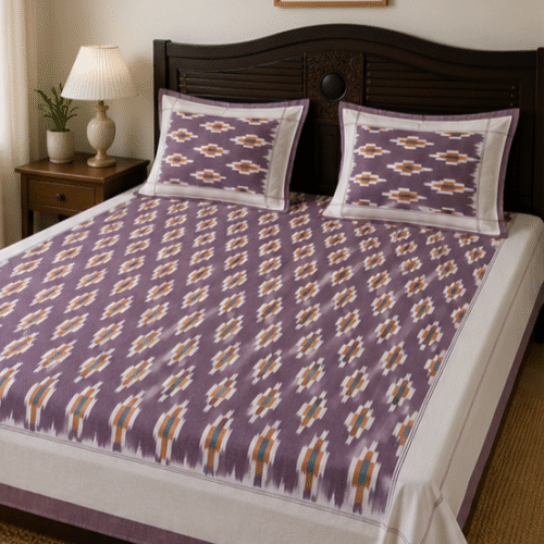 Pochampally Handmade Bed Sheets