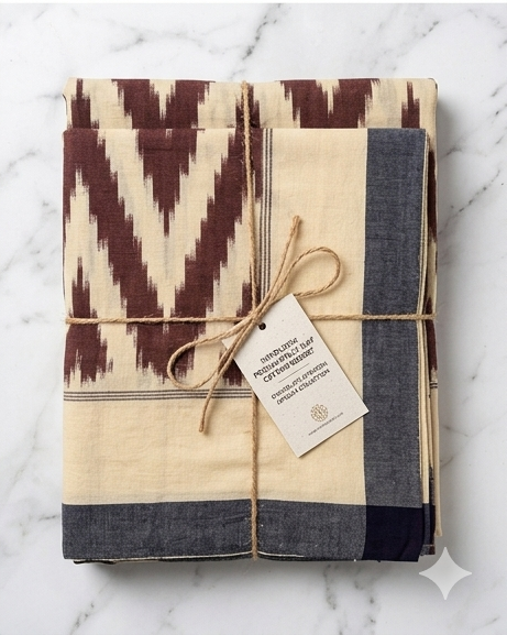Pochampally Handmade Bed Sheets - Image 4